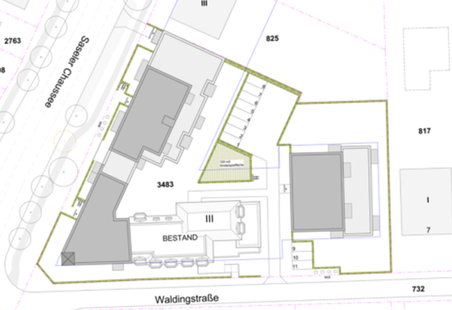Wohnungsbau Wellingsbüttel | Lageplan